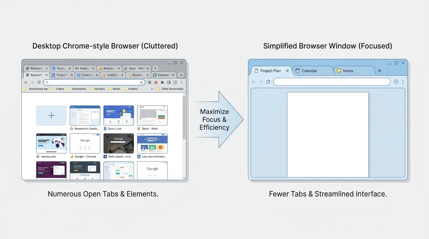 Chrome browser with several open tabs illustrating how reducing unnecessary tabs can ease resource use